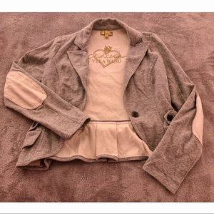 Princess Vera Wang Peplum Blazer